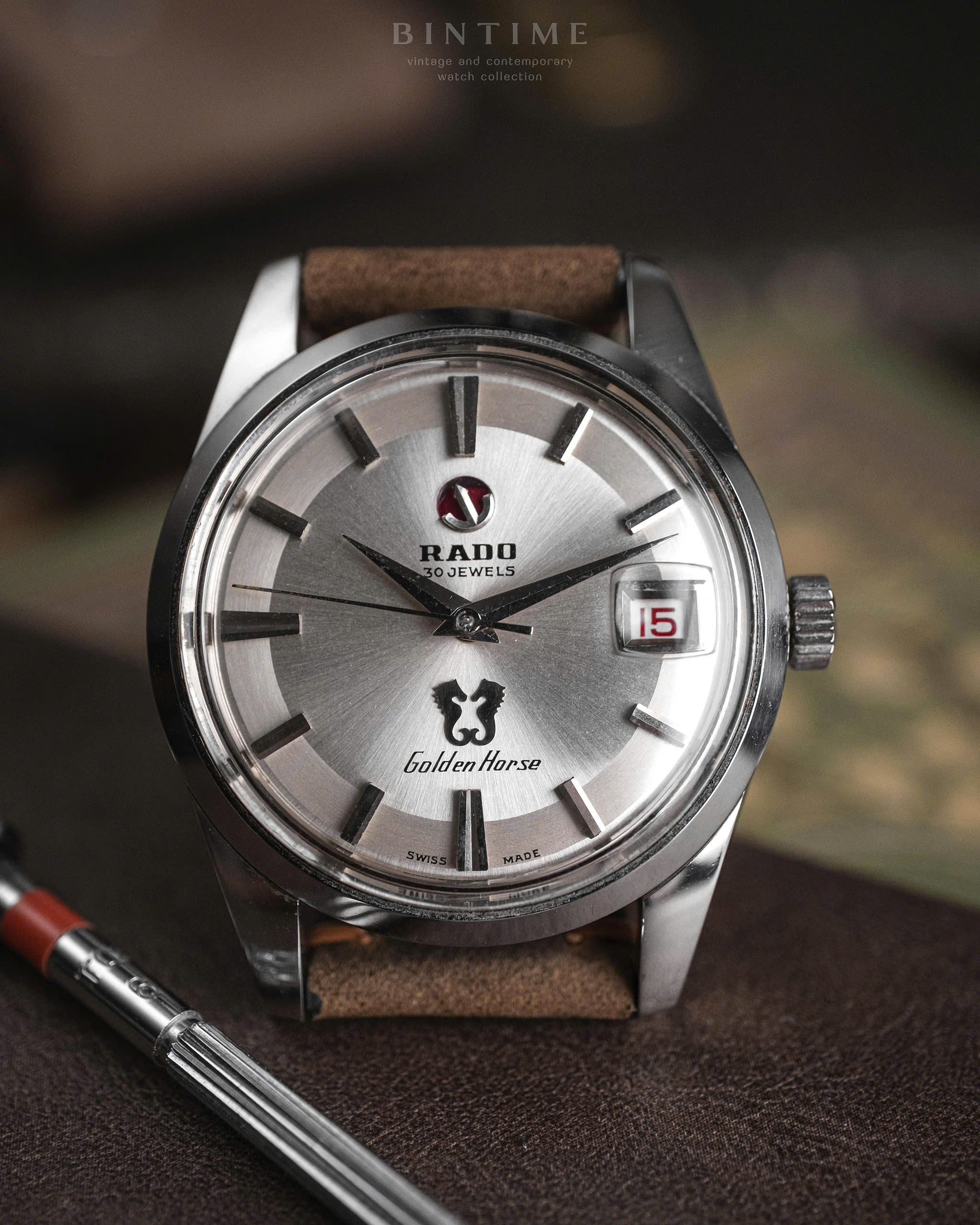 【腕時計】RADO Golden Horse 30 JEWELS 稼動品 RADO GOLDEN HORSE ROOKIE AUTOMATIC 30 JEWELS PERFECT CONDITION