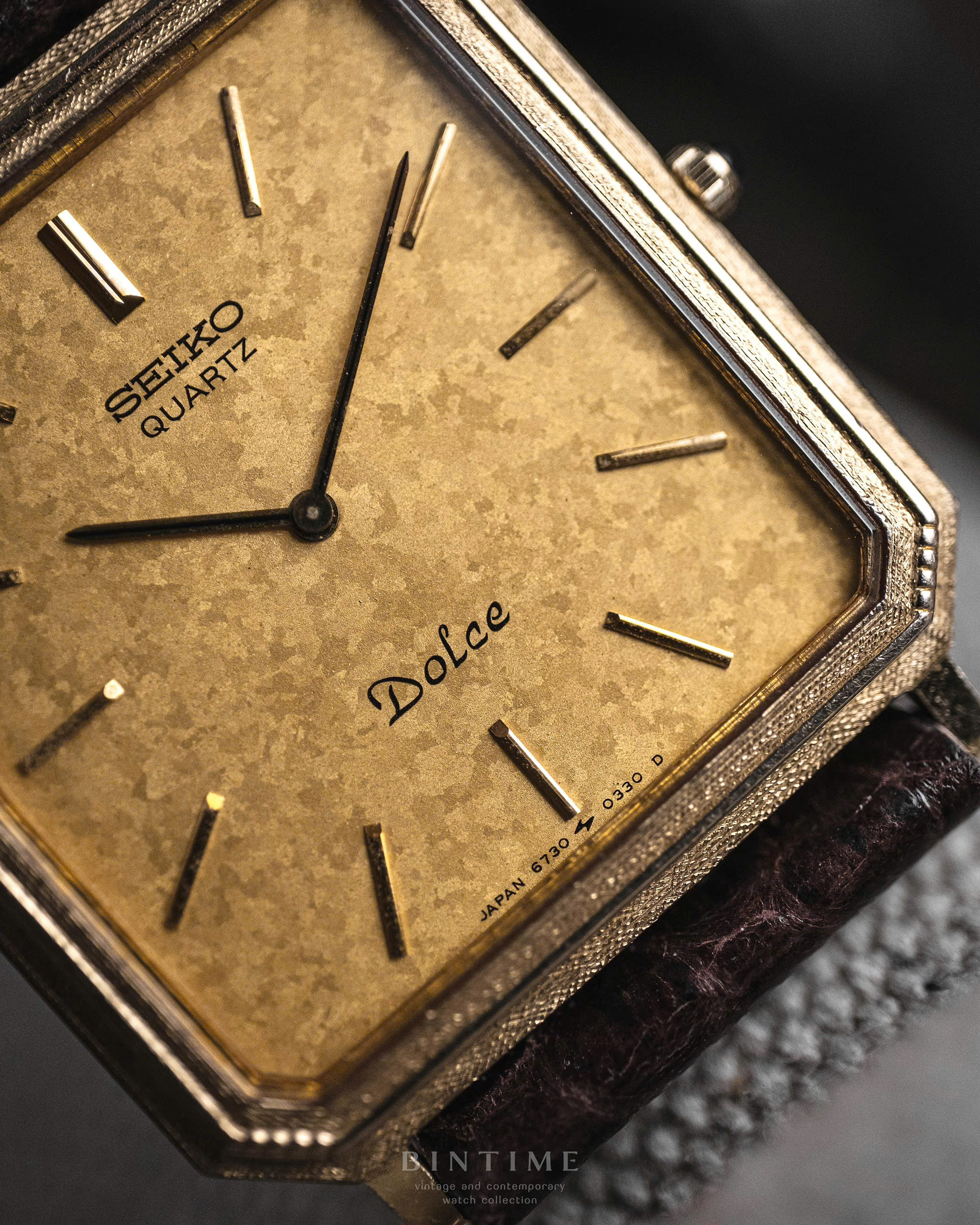 Seiko Dolce 10k Gold 6730-5160 | Bintimeshop