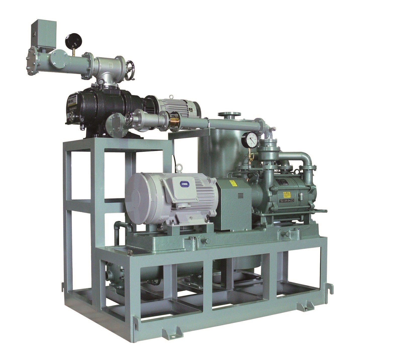 Hệ thống bơm hút chân không Shinko-seiki.