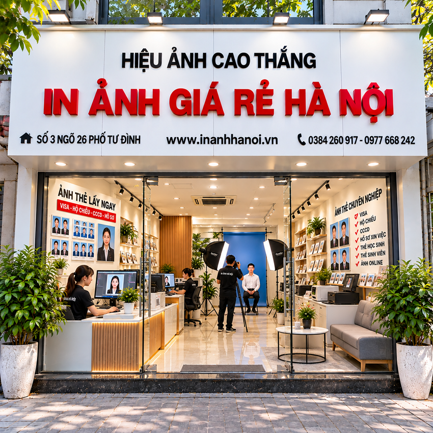 In ảnh thẻ online lấy ngay – Ship tận nhà chỉ sau 30 phút tại Hà Nội