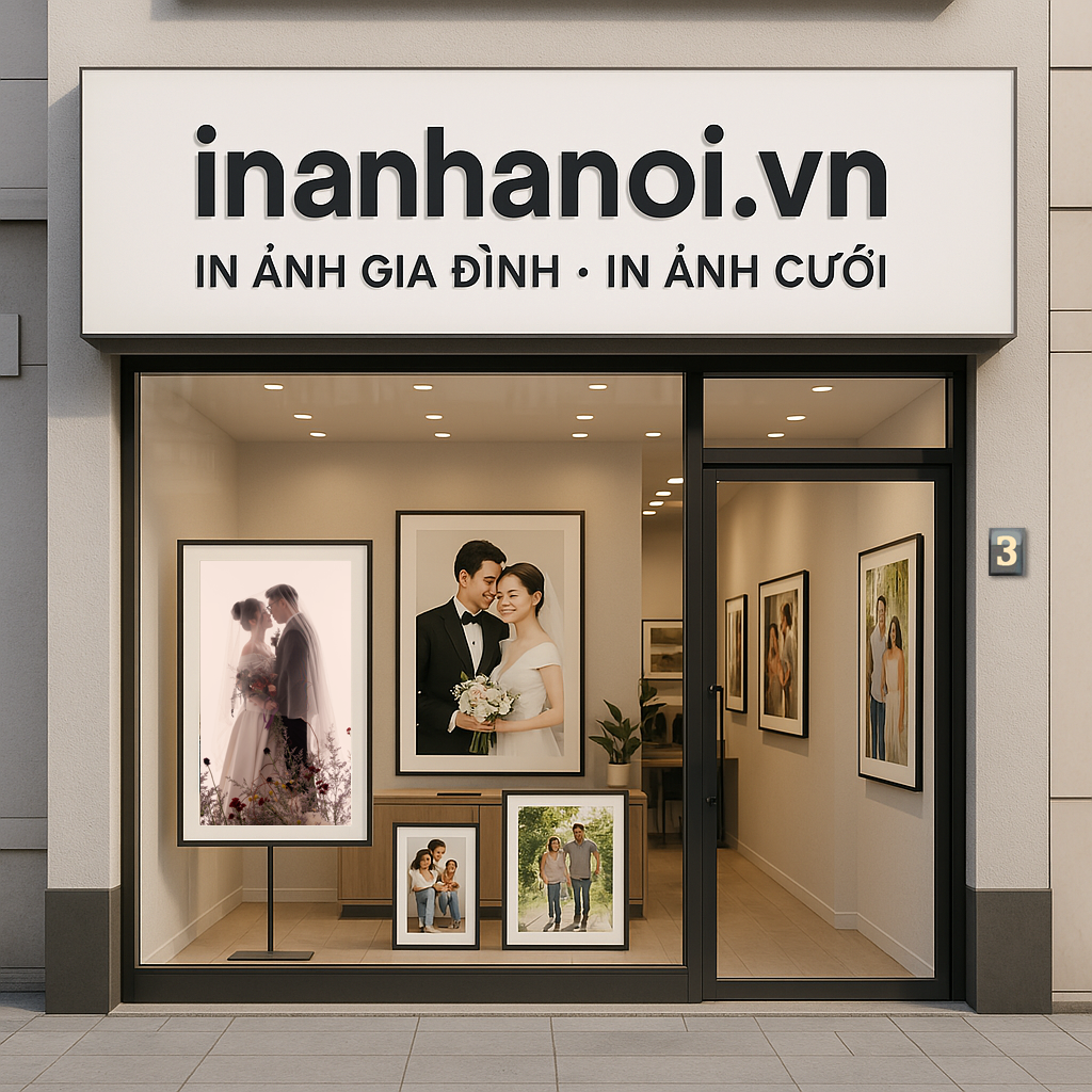 in ảnh cưới chất lượng cao bền đẹp tại Long Biên Hà Nội