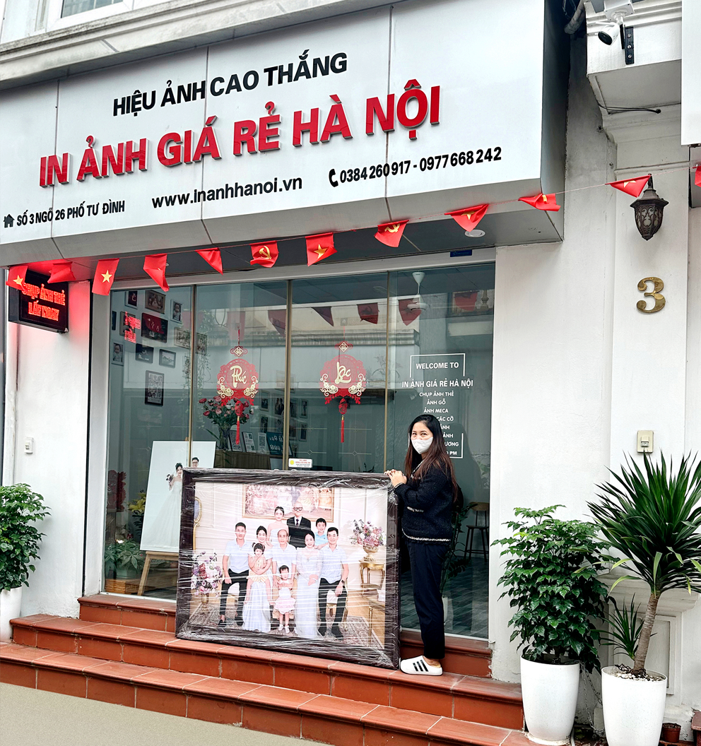 Địa chỉ in ảnh khung gỗ chất lượng cao tại Hà Nội - inanhhanoi.vn