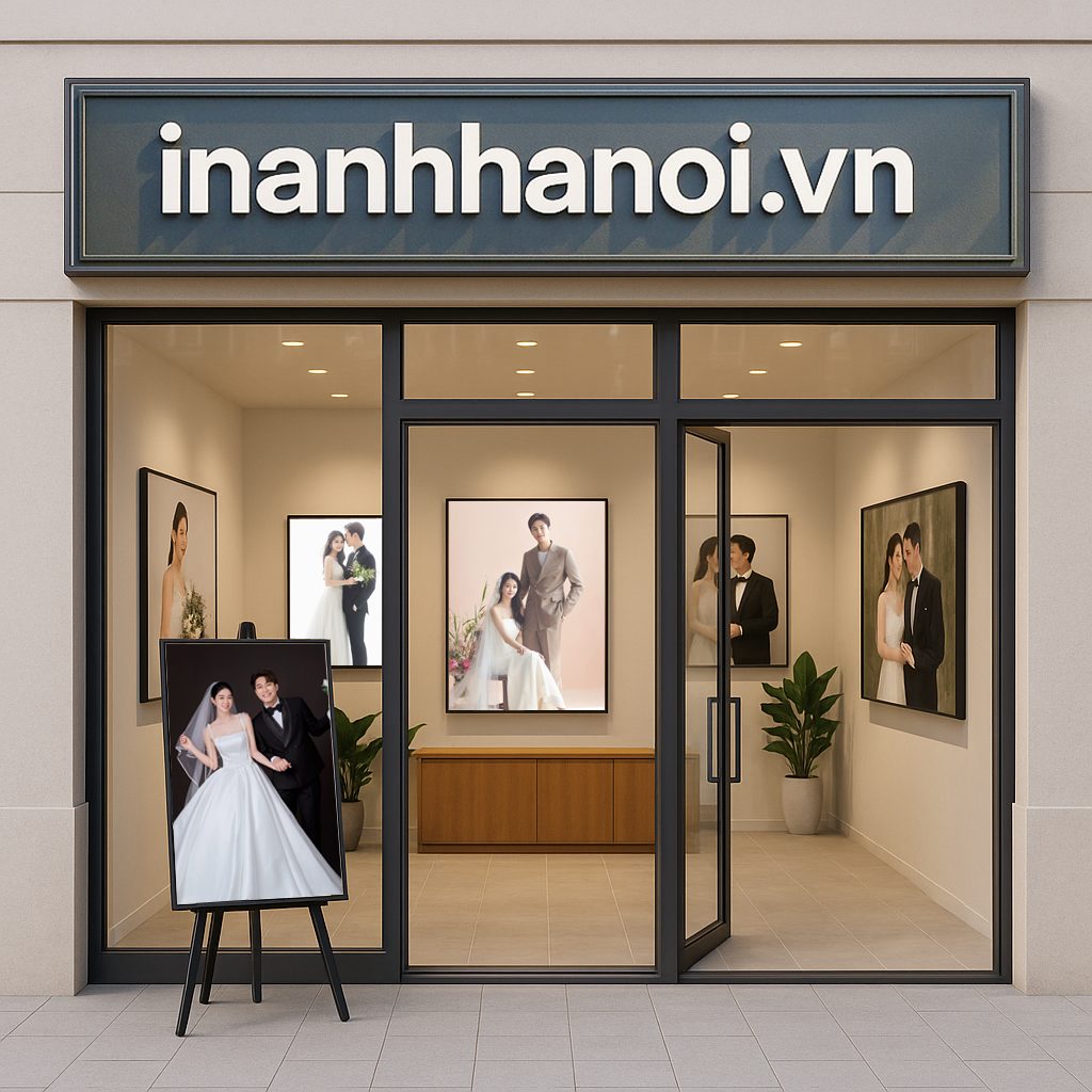 Địa chỉ in ảnh cổng cưới chất lượng cao tại Hà Nội