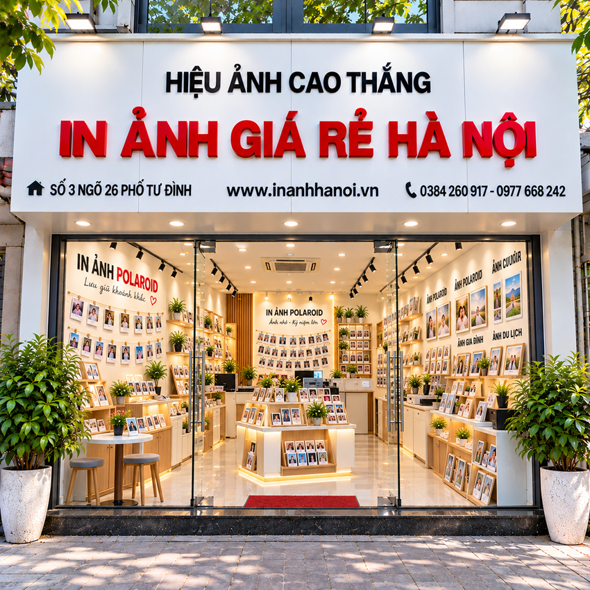 in ảnh Polaroid xu hướng in ảnh của giới trẻ tại inanhhanoi.vn