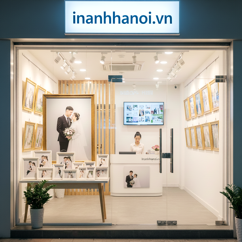 Địa chỉ in ảnh cưới chất lượng cao, bền đẹp và giá rẻ tại Hà Nội