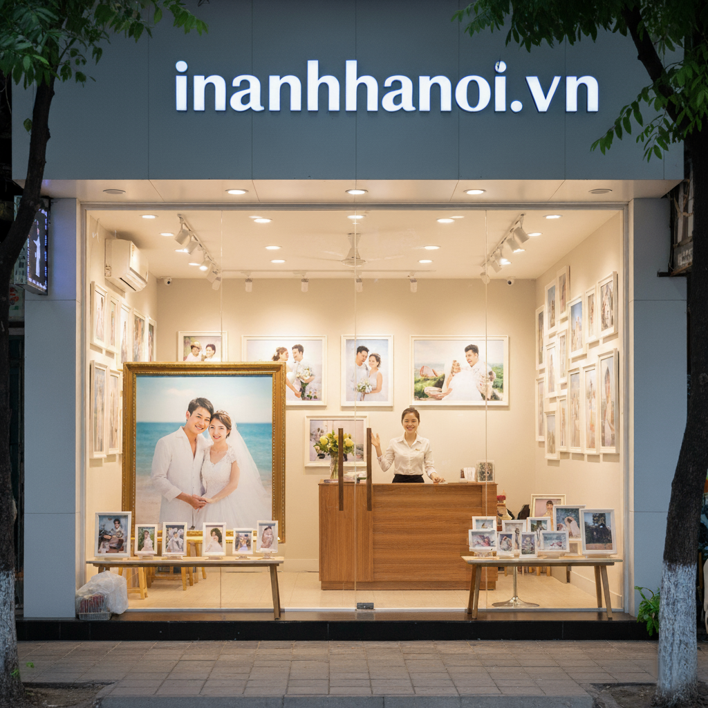 Địa chỉ in ảnh Cưới chất lượng cao tại Hà Nội