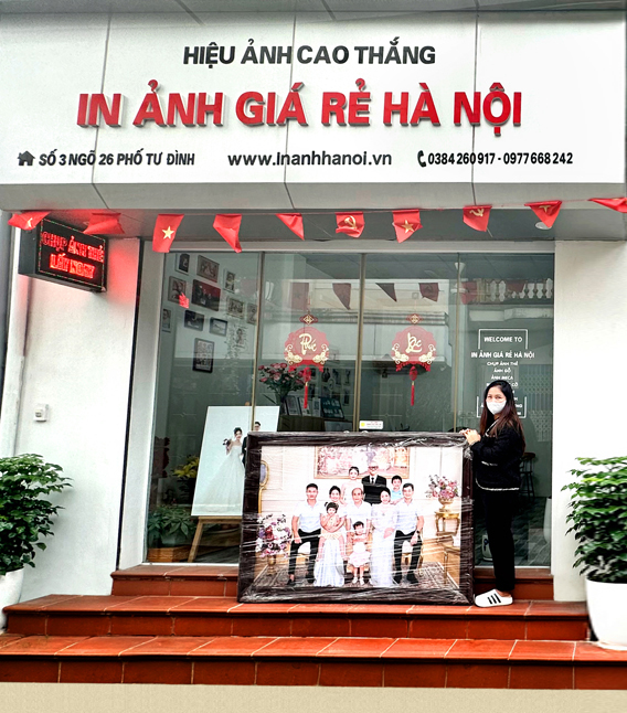 In Ảnh Gia Đình ở đâu đẹp tại Hà Nội