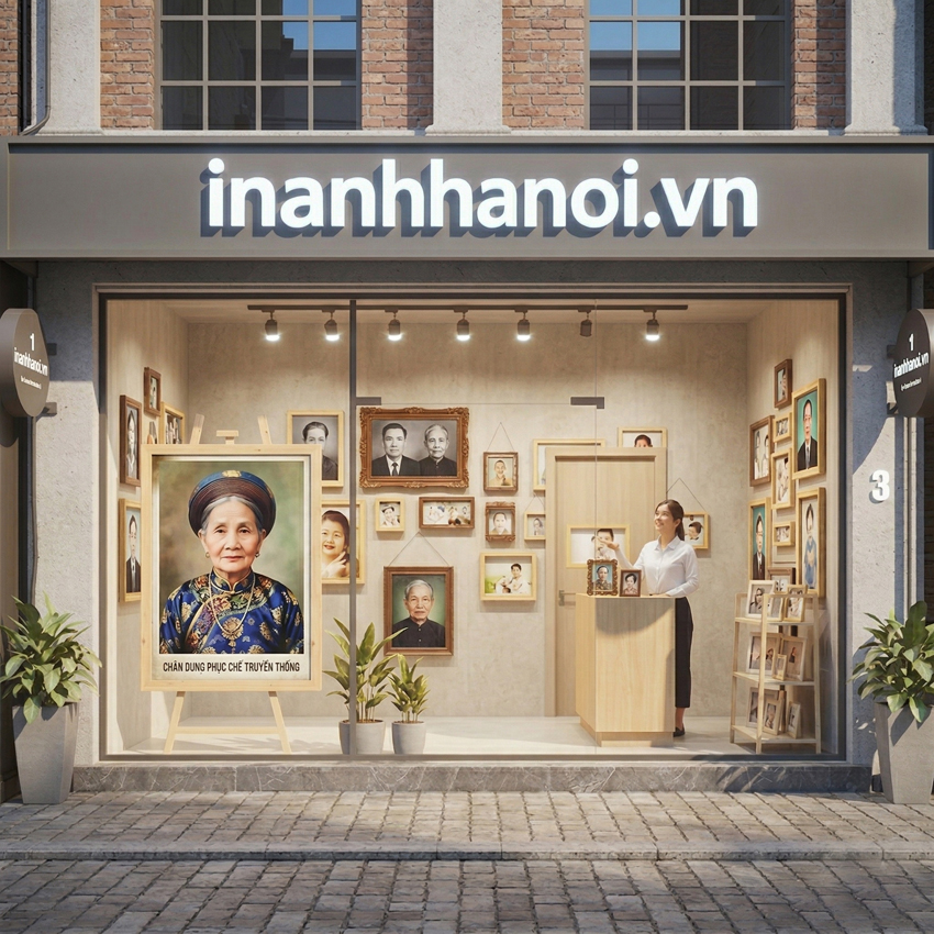In ảnh thờ, ảnh  chân dung thờ phục chế Đẹp Tại Hà Nội