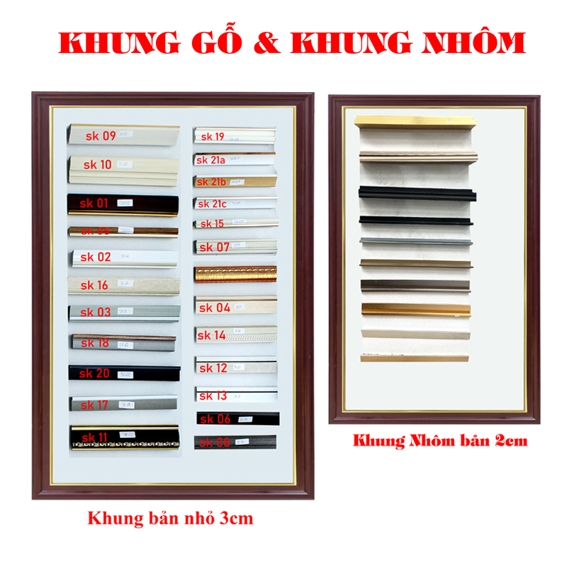 KHUNG PHÀO GỖ & HỢP KIM NHÔM NHẬP KHẨU