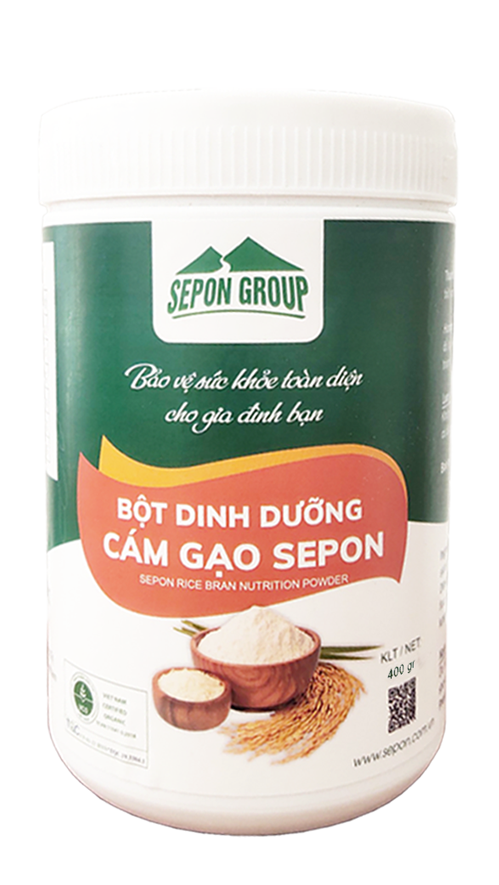 Bột Dinh Dưỡng Cám Gạo SEPON