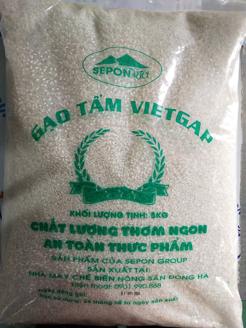 Gạo Tấm VG SEPON - Túi 5Kg