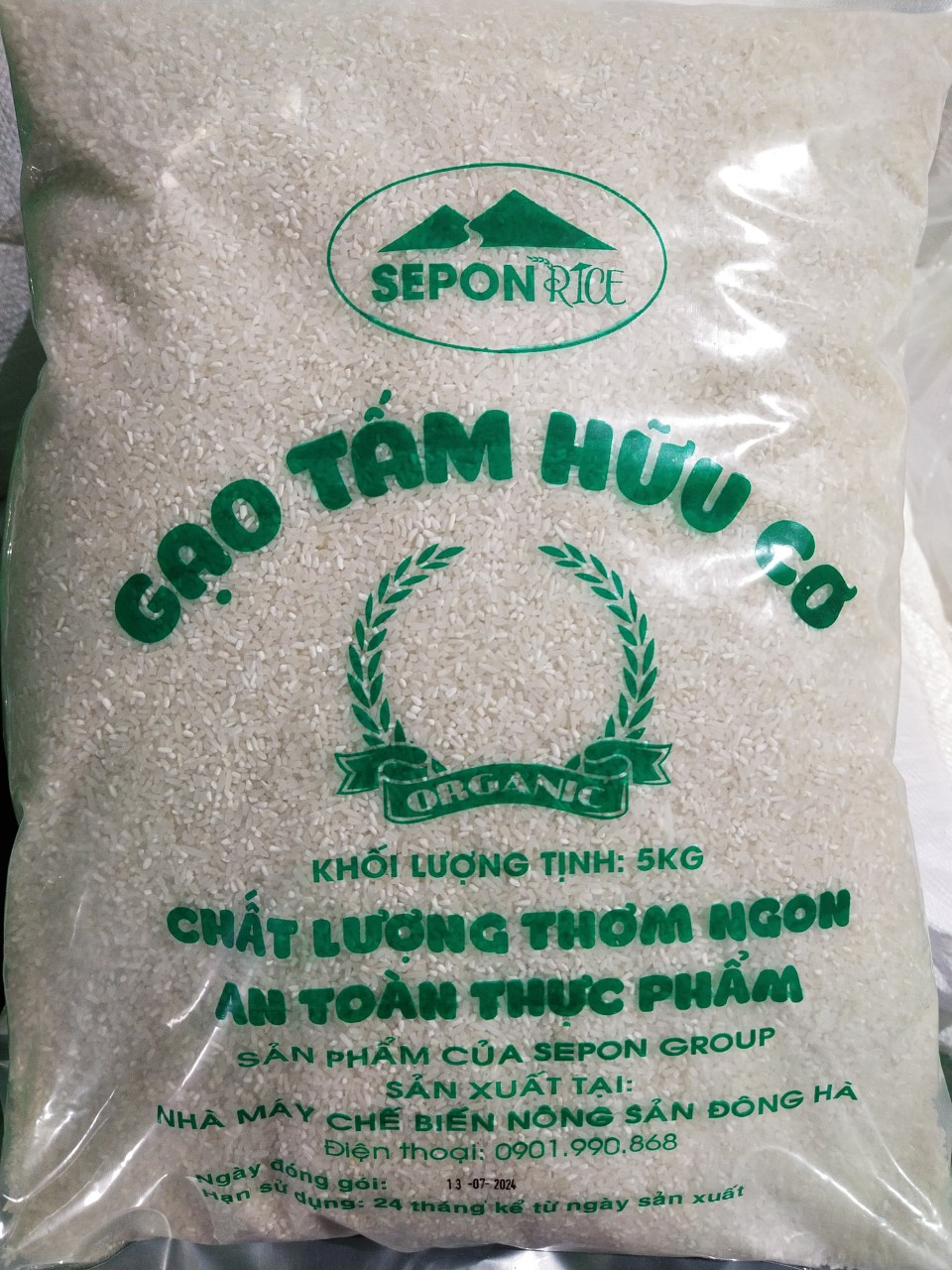 Gạo Tấm HC SEPON - Túi 5Kg