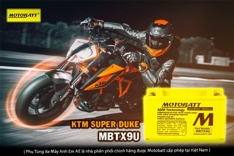 3 ưu điểm vượt trội của ắc quy công nghệ GEL từ Motobatt
