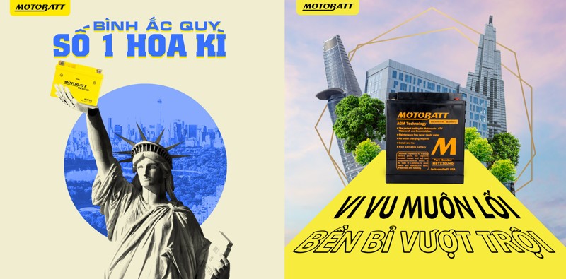 Bình ắc quy Motobatt Gel – thương hiệu ắc quy số 1 tại Hoa Kỳ