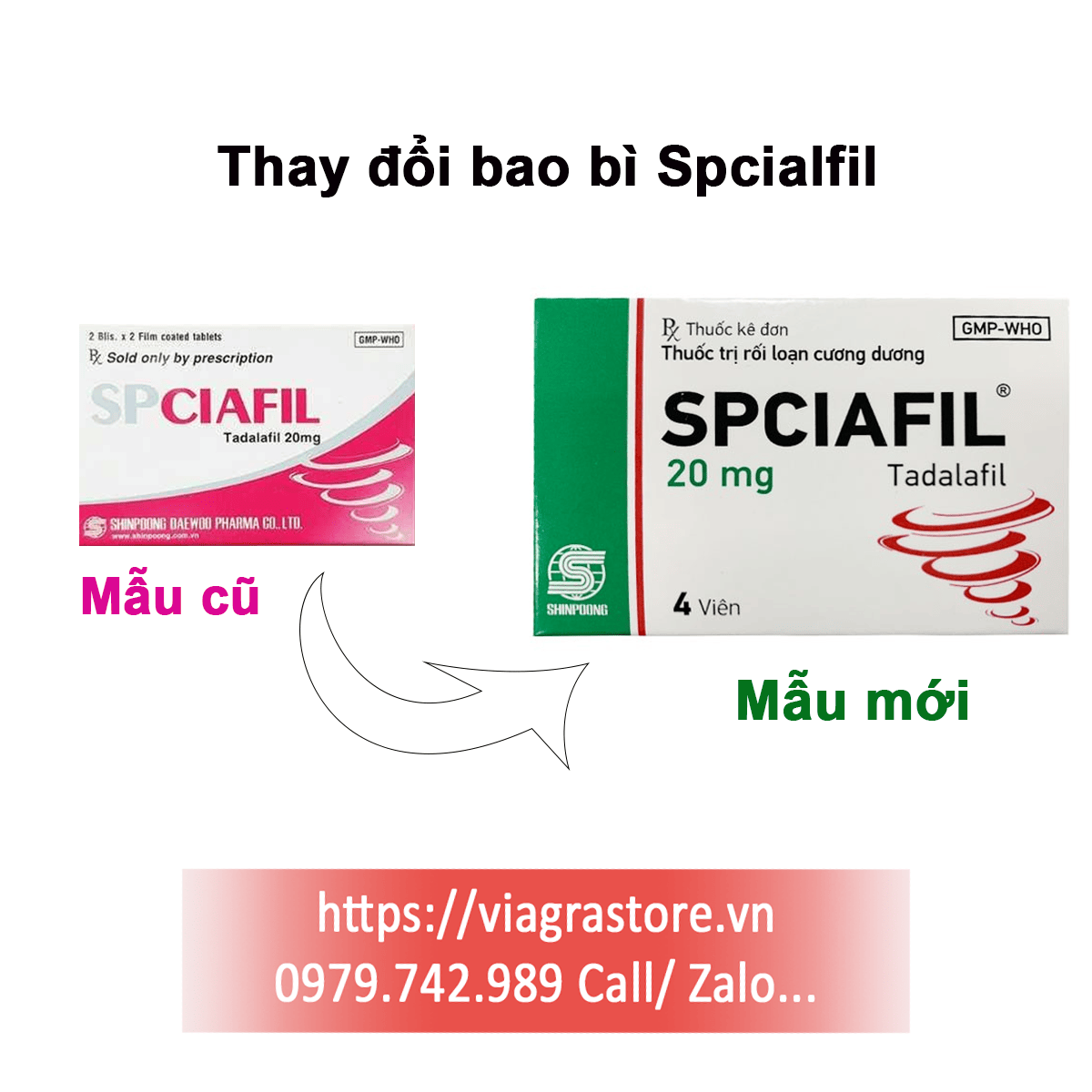 Spciafil tadalafil 20mg