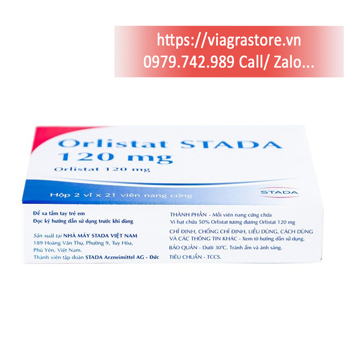 Orlistat 120mg Thuốc Giảm Cân