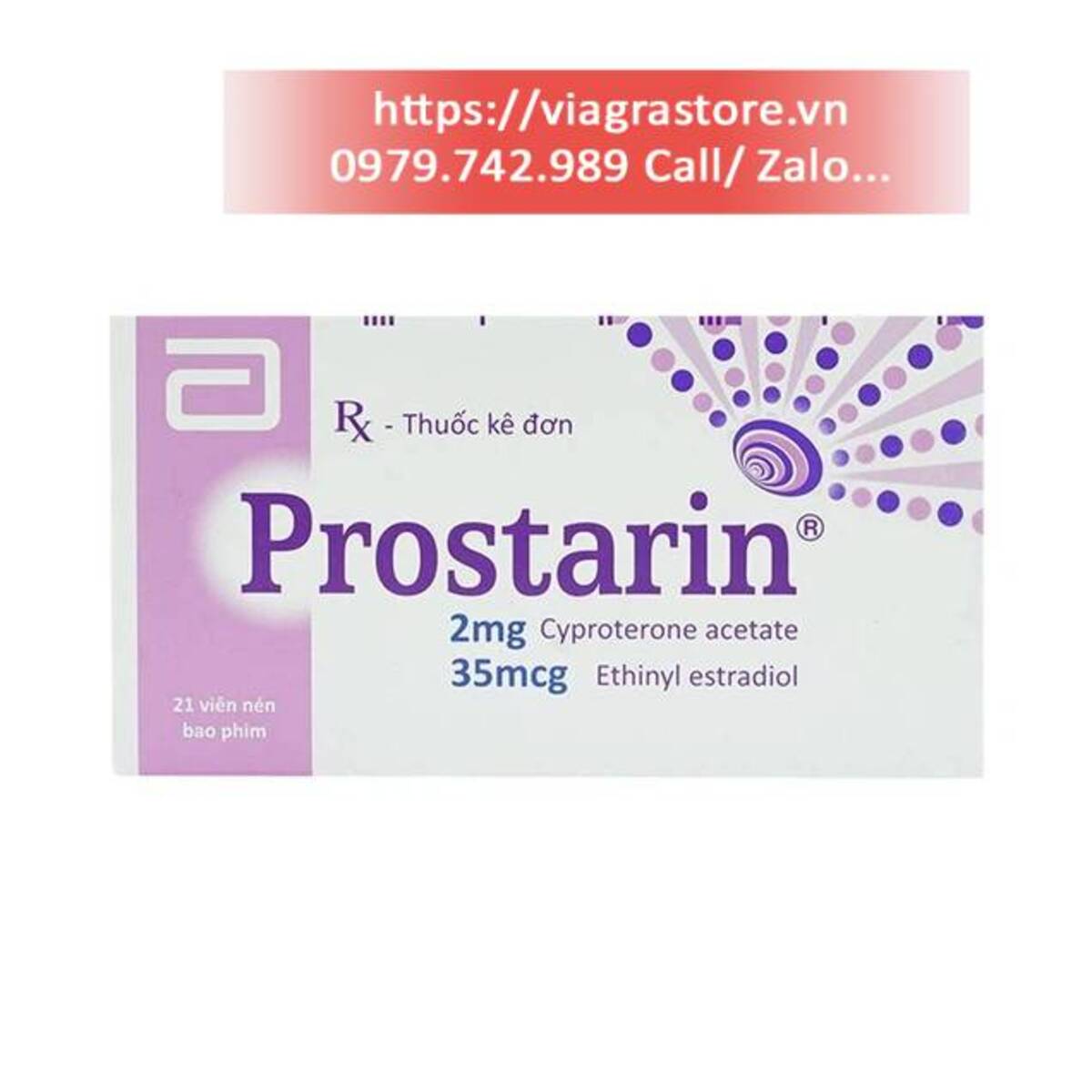 Prostarin Hãng Abbott Ngăn Chặn Biểu Hiện Cường Androgen Ở Da ...