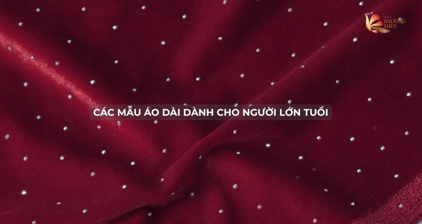 Các mẫu áo dài dành cho người lớn tuổi