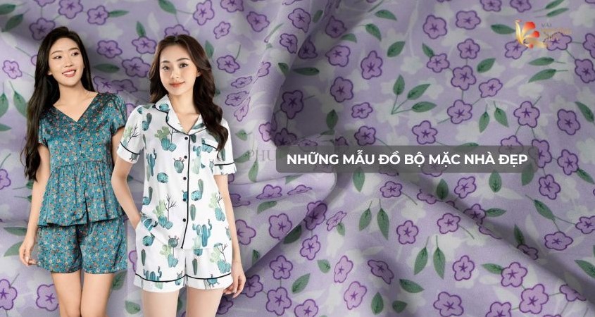 Những mẫu đồ bộ mặc nhà đẹp cho nàng tham khảo