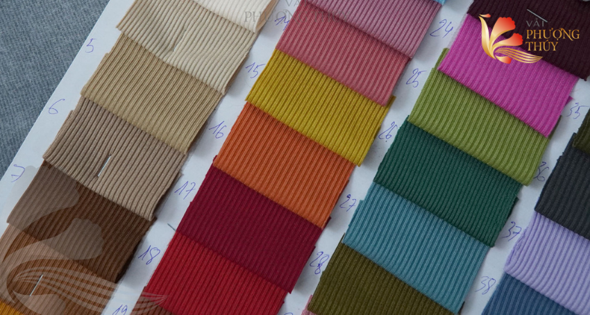 Phân biệt vải thun tăm và len tăm