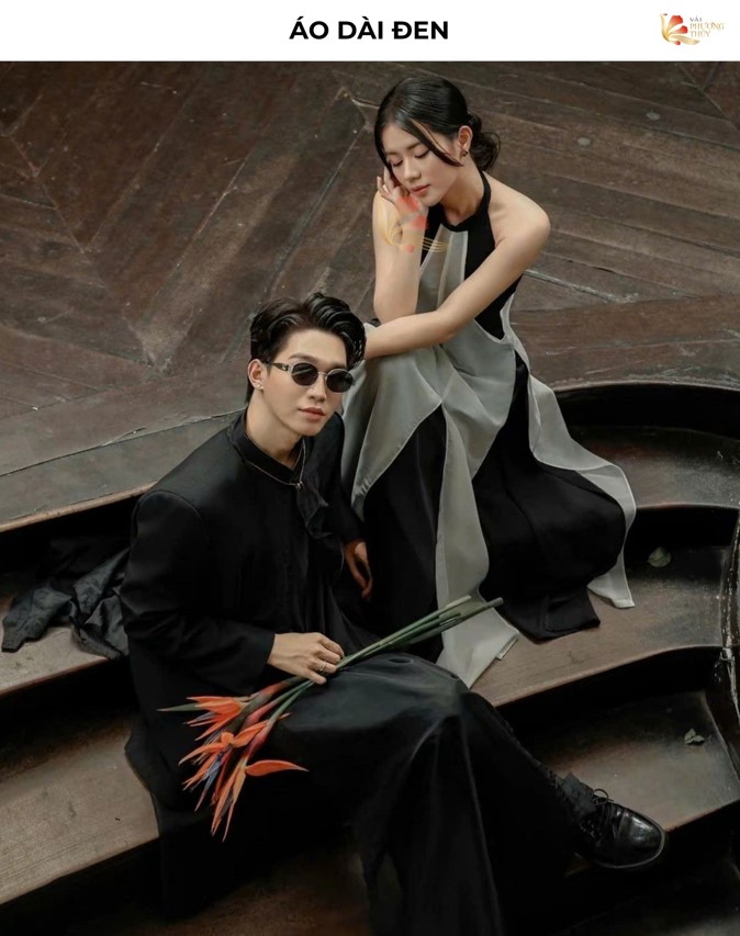Áo dài đen