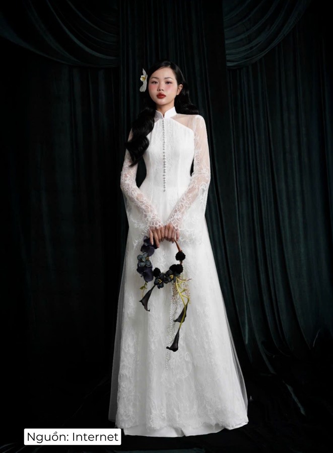 Áo dài ren