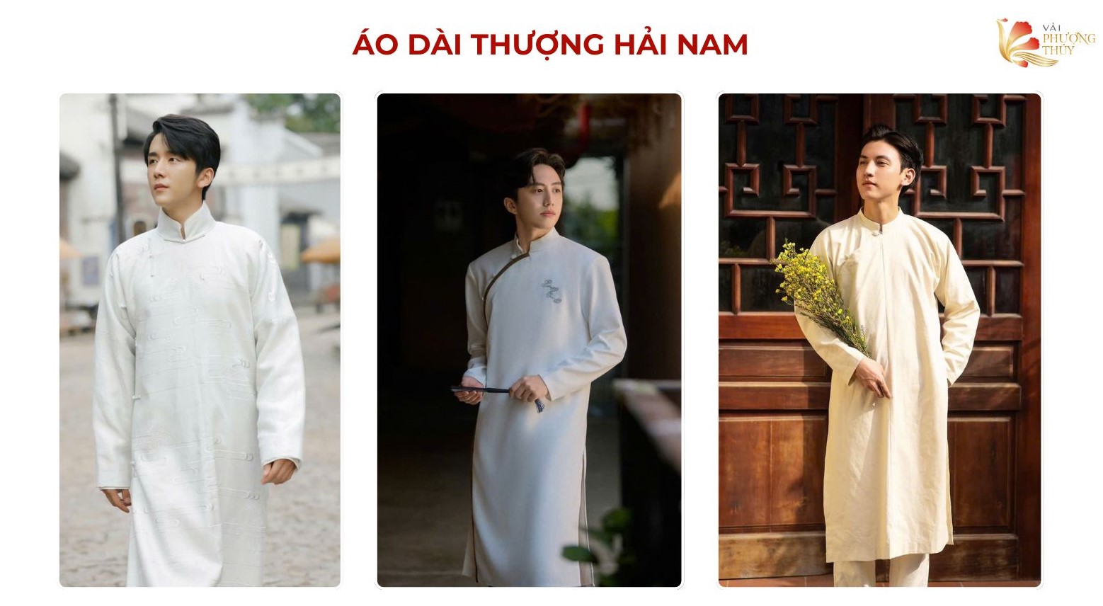 Áo dài thượng hải nam