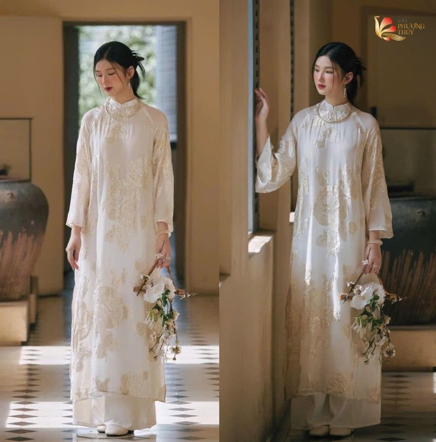 Áo dài lụa