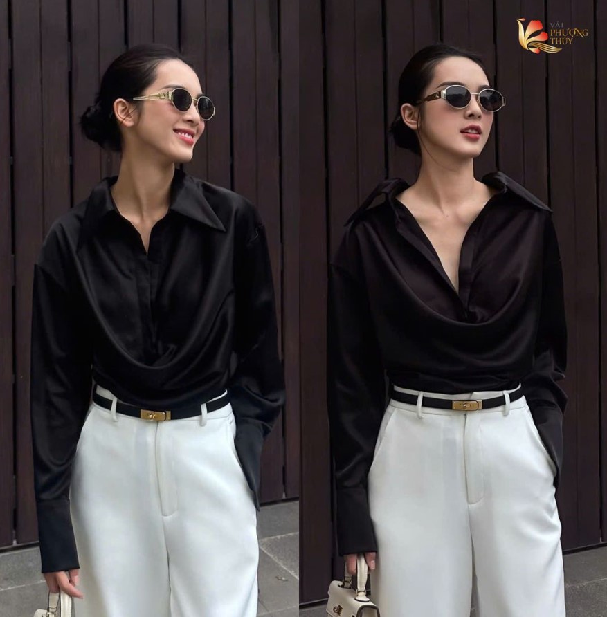 Áo sơ mi lụa