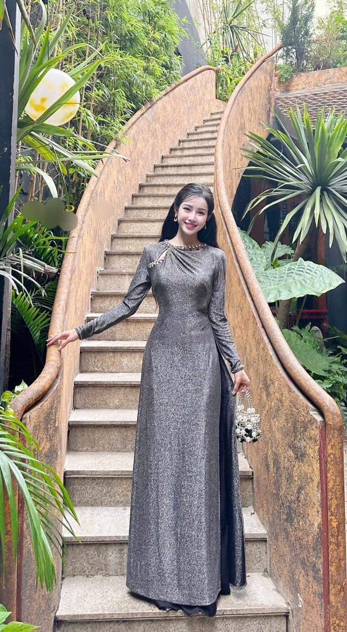 Mẫu áo dài đẹp sang trọng