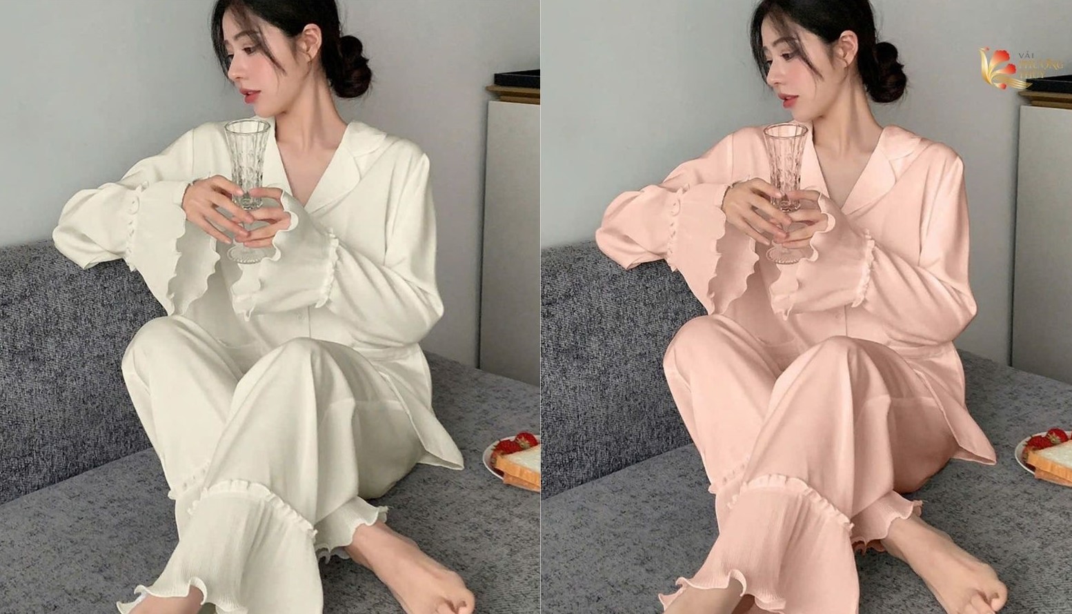 Đồ ngủ nữ phong cách tiểu thư