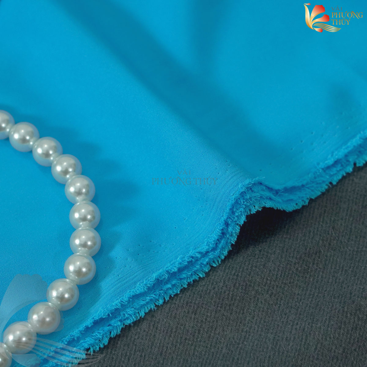 Màu sắc dễ phối của Lụa 100D trơn Phượng Thúy