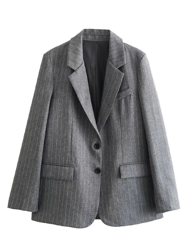 Blazer vải cotton nhẹ nhàng, thoáng khí, lý tưởng cho mùa hè và công sở