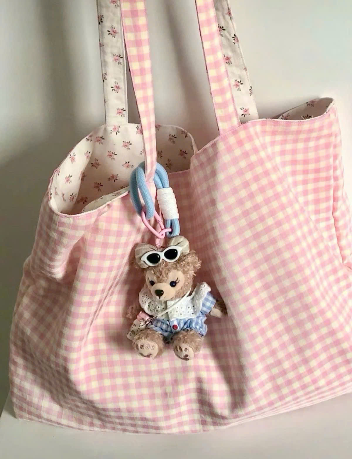 Túi tote may từ vải kate fos caro Phượng Thúy