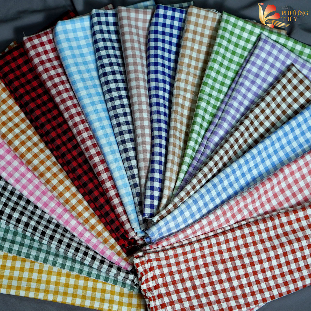 Vải Kate fos Caro 8 li Phượng Thúy khổ ngang 1m50