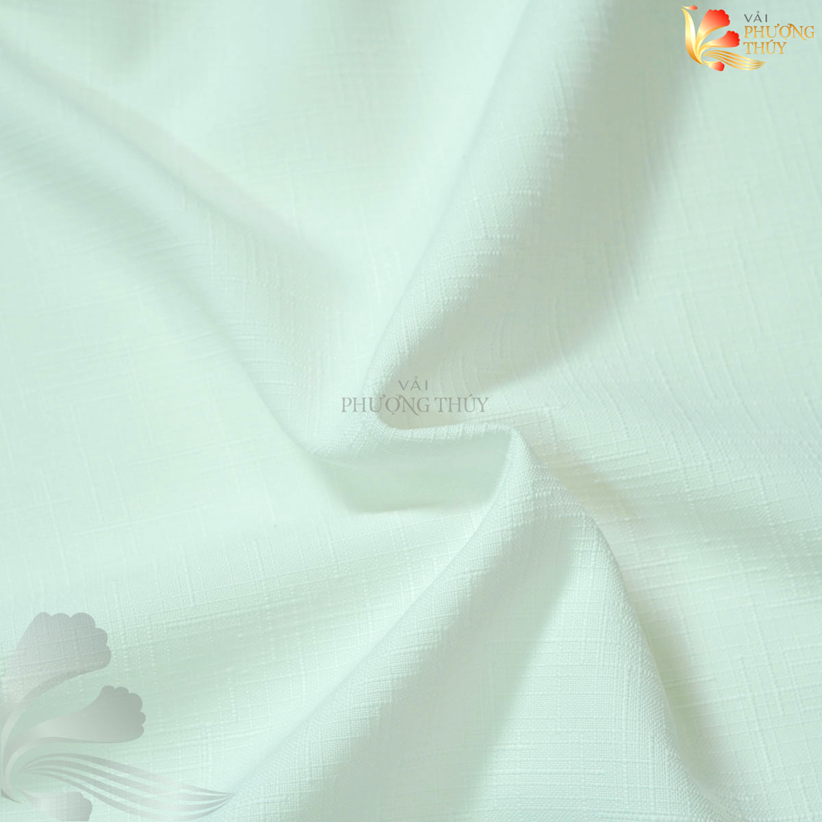 Vải linen gân Phượng Thúy may đầm váy, trang phục sự kiện 