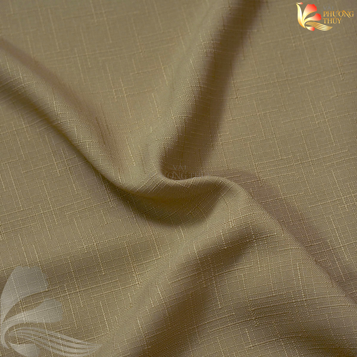 Vải linen gân tại Vải Phướng Thúy khổ 1m50