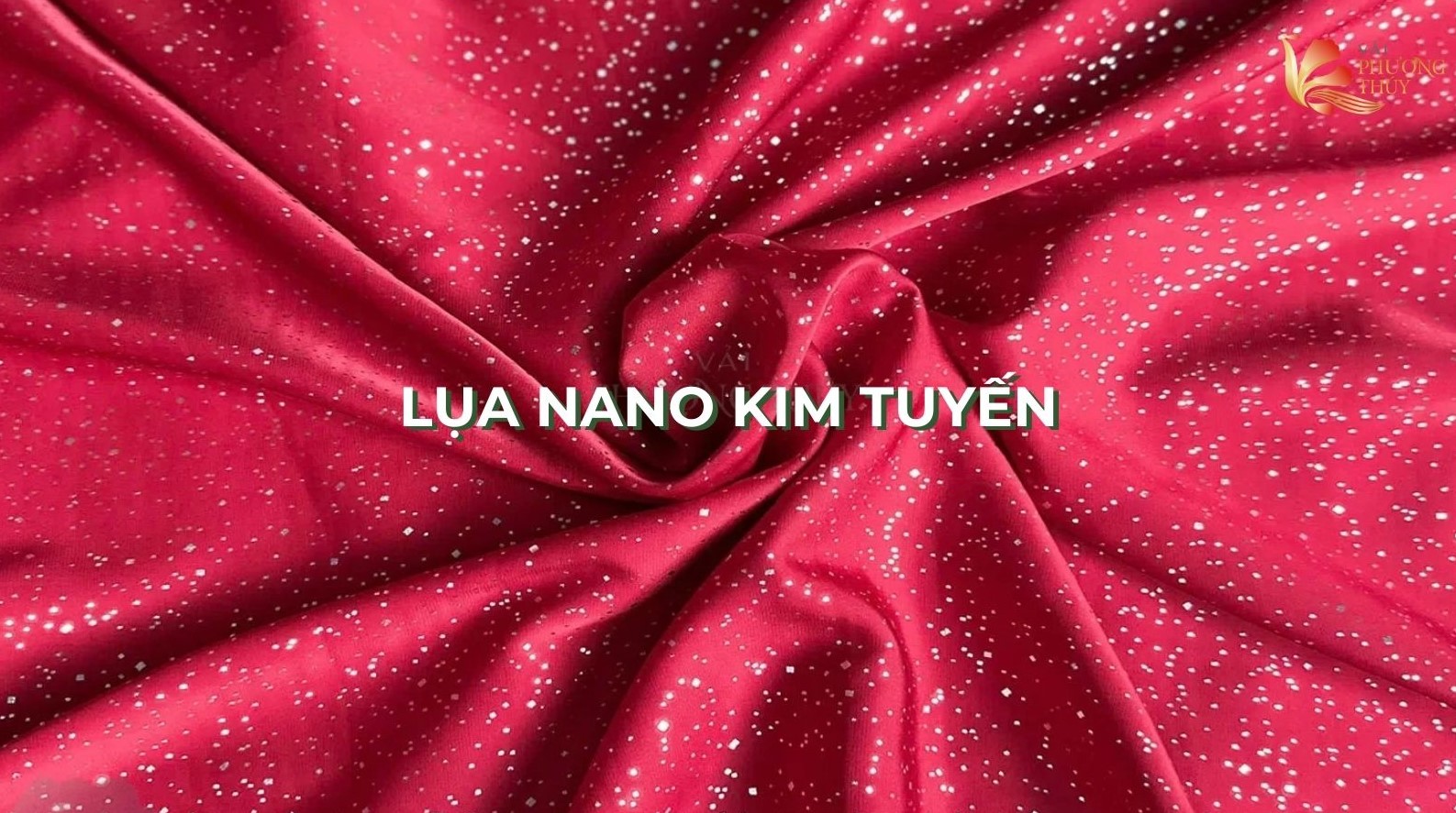 Vải lụa nano kim tuyến Phượng Thúy