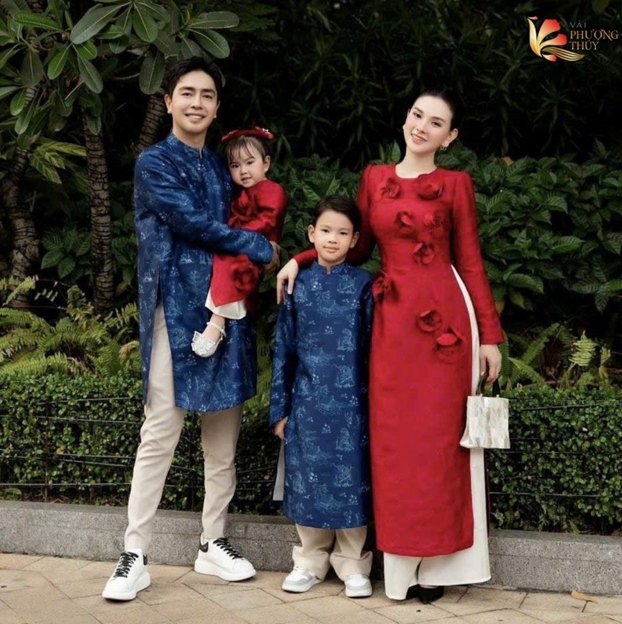 Chọn vải may áo dài phù hợp cho bé trai