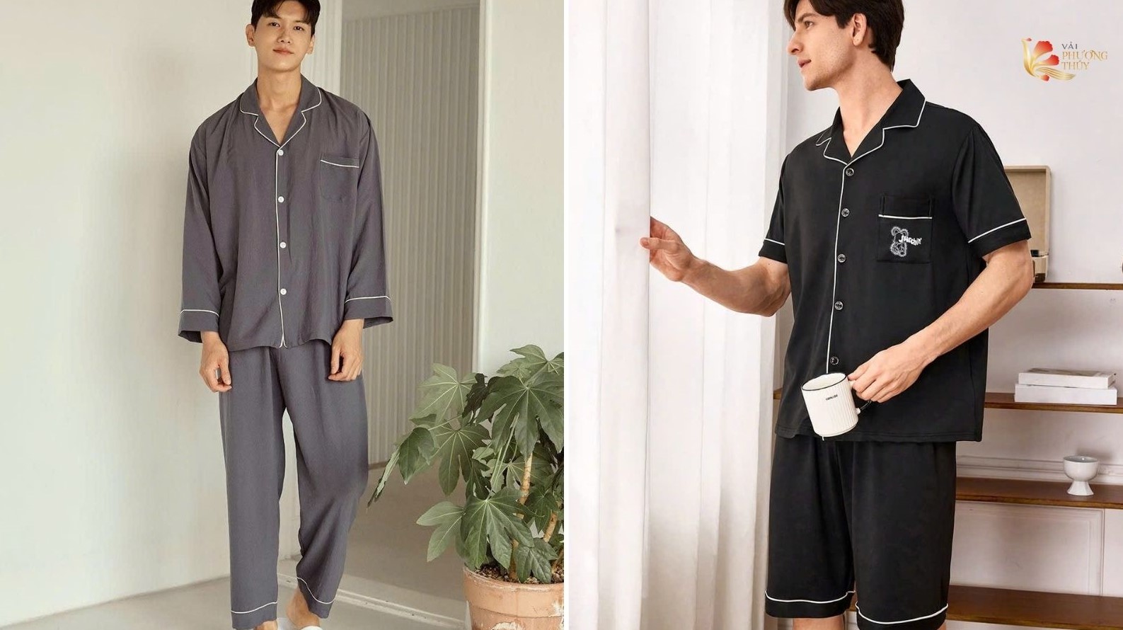 Vải nào mát nhất để may pijama nam mùa hè