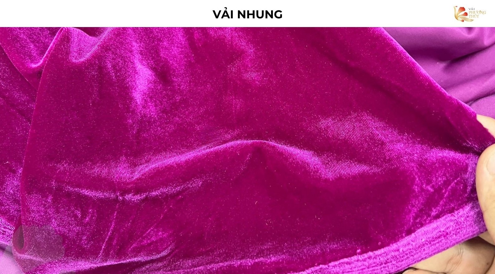 Vải nhung