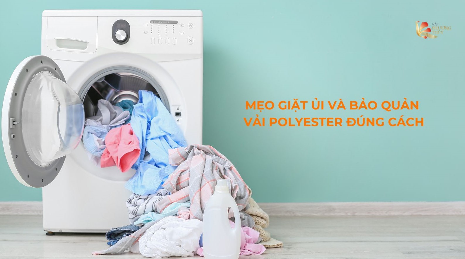 Mẹo giặt ủi và bảo quản vải polyester đúng cách