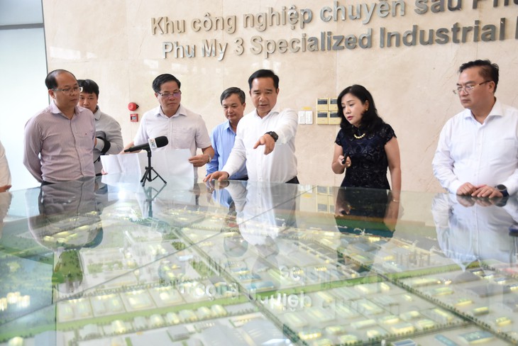 Chủ tịch Nguyễn Văn Được khảo sát Long Sơn - Phú Mỹ 3, định hướng phát triển kinh tế biển hiện đại