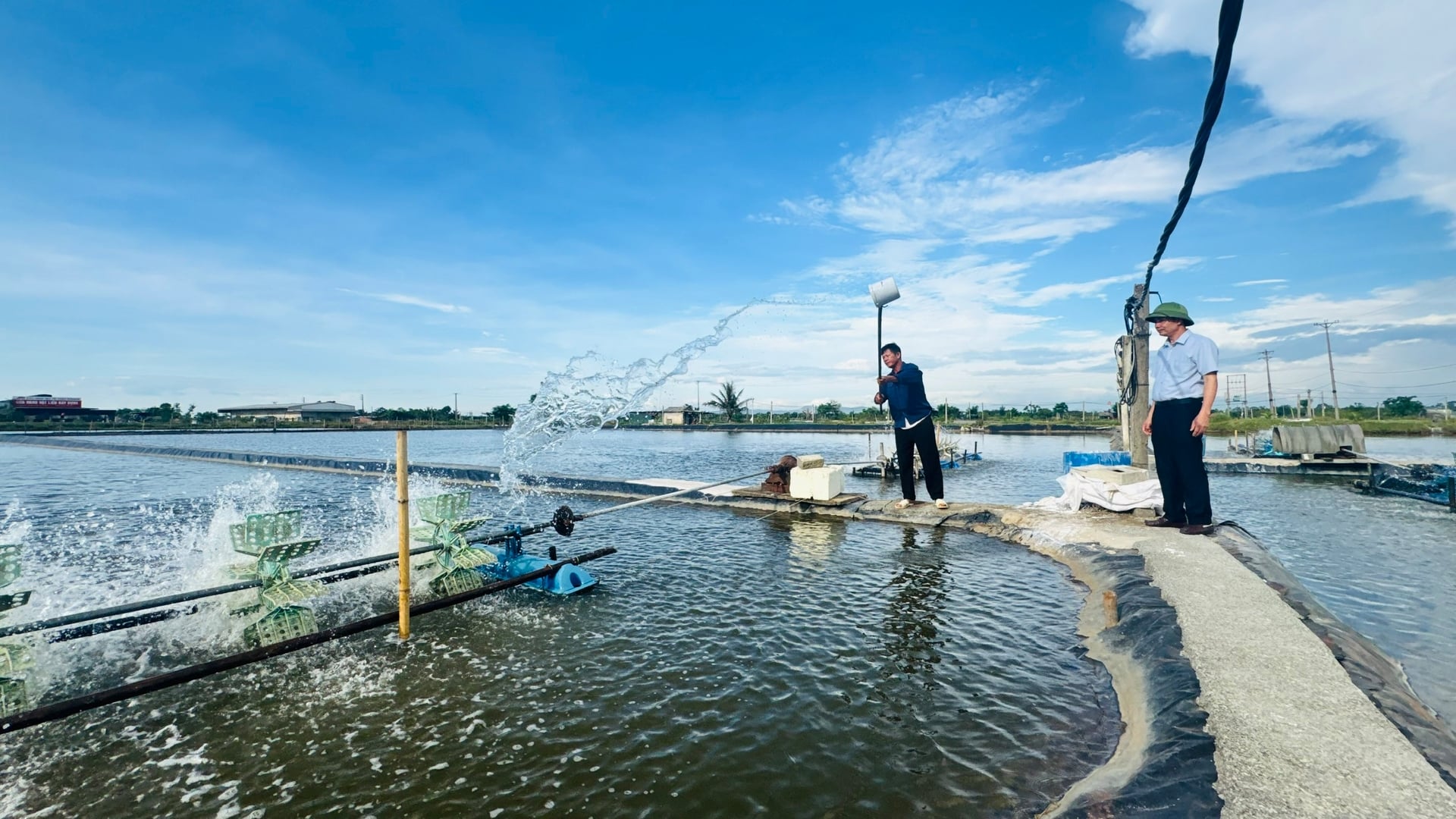Thủy sản nuôi nhiều áp lực do nắng nóng kéo dài