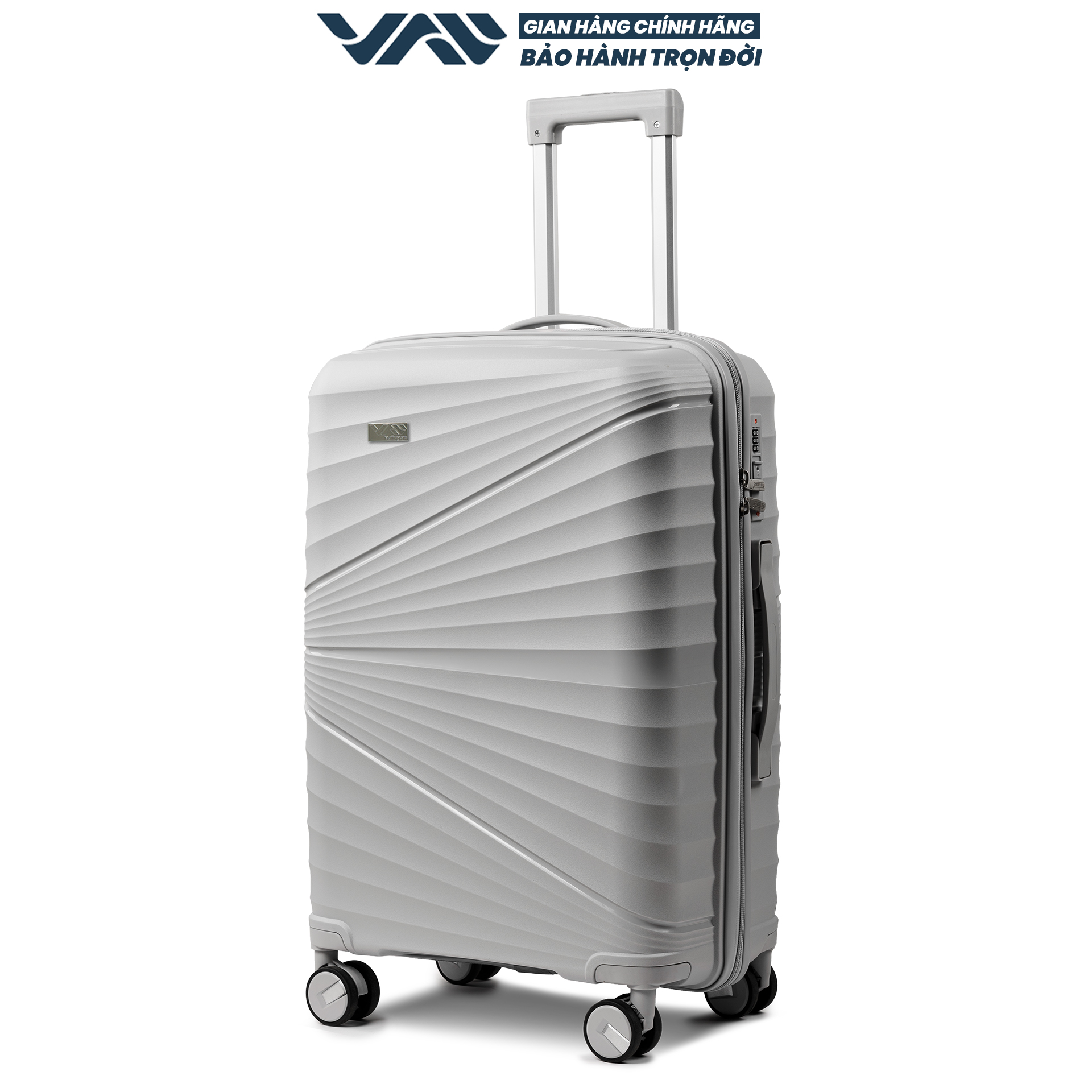VALI DU LỊCH VALINY VNY03 NHỰA PP MÀU CAM