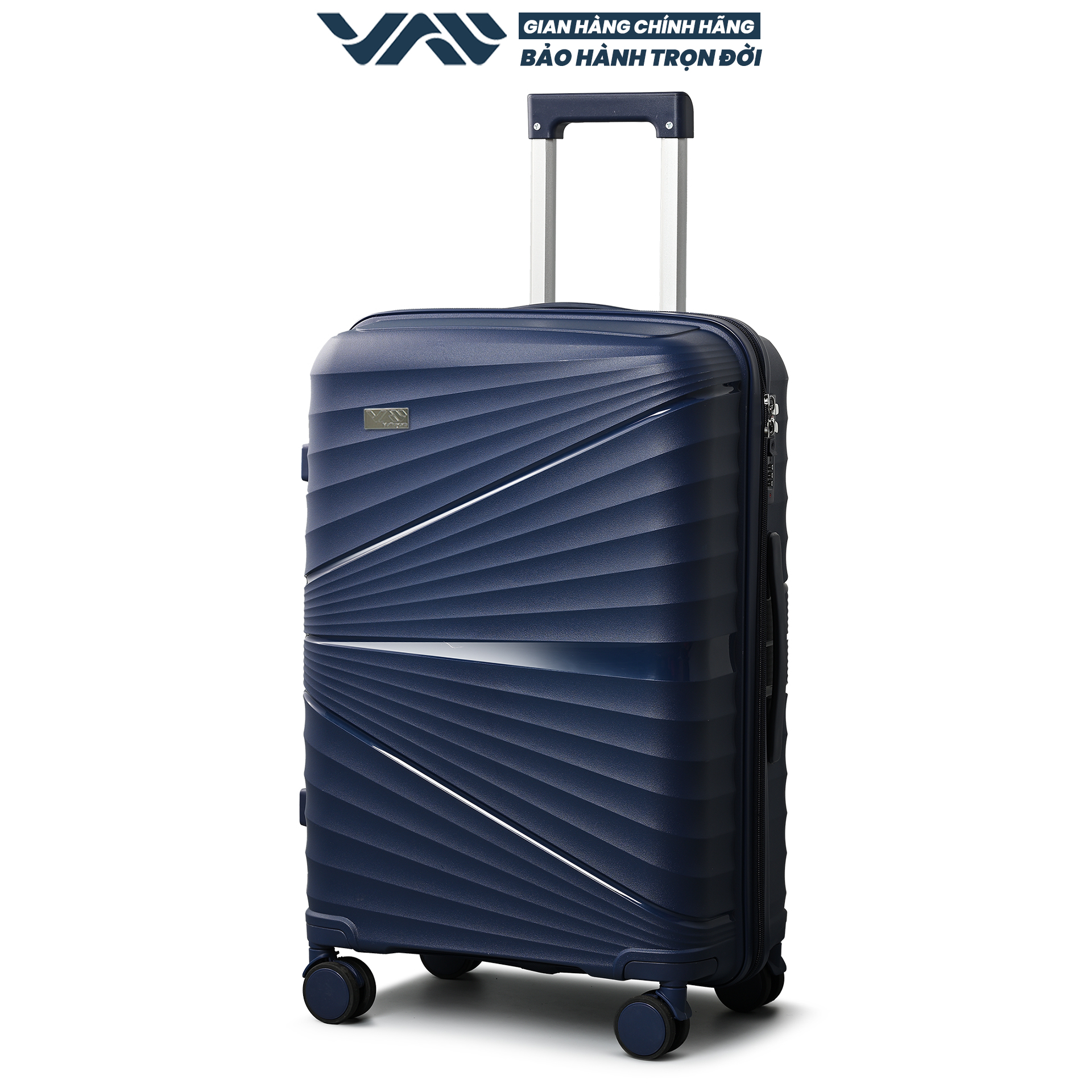 VALI DU LỊCH VALINY VNY03 NHỰA PP MÀU CAM
