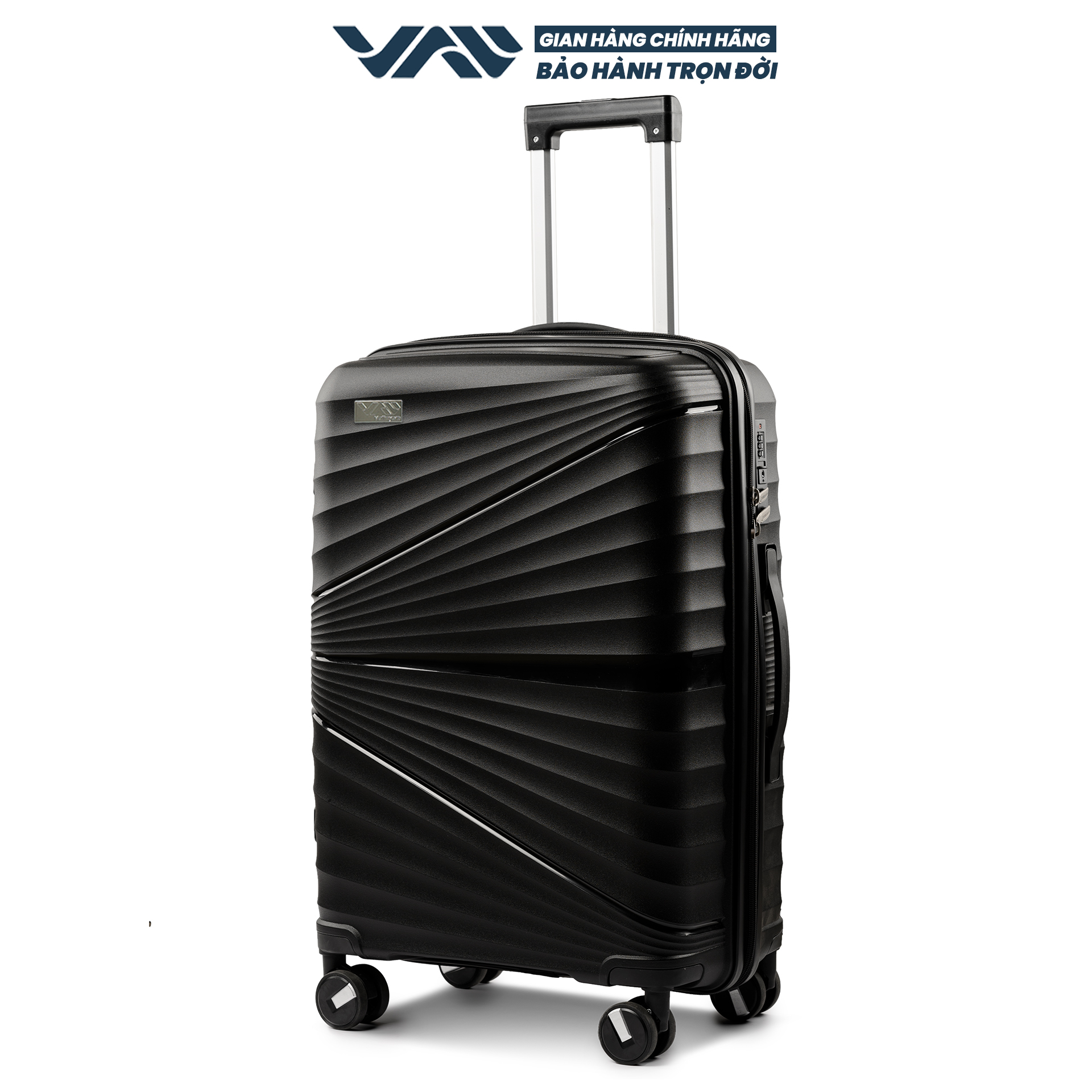 VALI DU LỊCH VALINY VNY03 NHỰA PP MÀU CAM