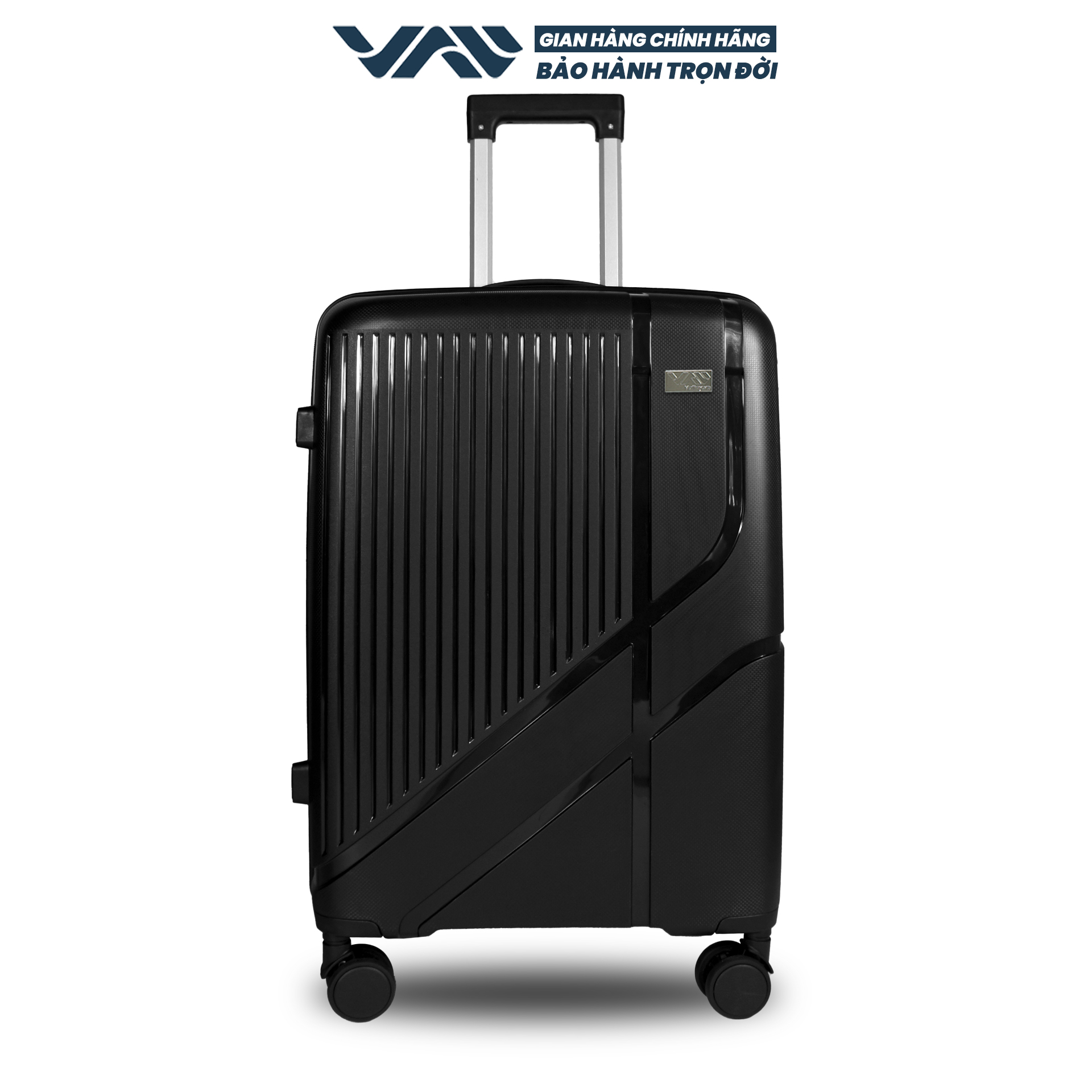 VALI DU LỊCH VALINY VNY01 NHỰA PP CAO CẤP MÀU HỒNG
