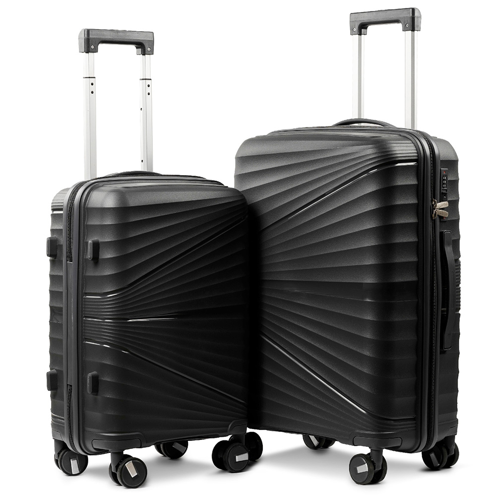 BỘ 2 VALI DU LỊCH VALINY SIZE 20 VÀ 24 INCH NHỰA PP ĐẲNG CẤP VÀ SANG TRỌNG