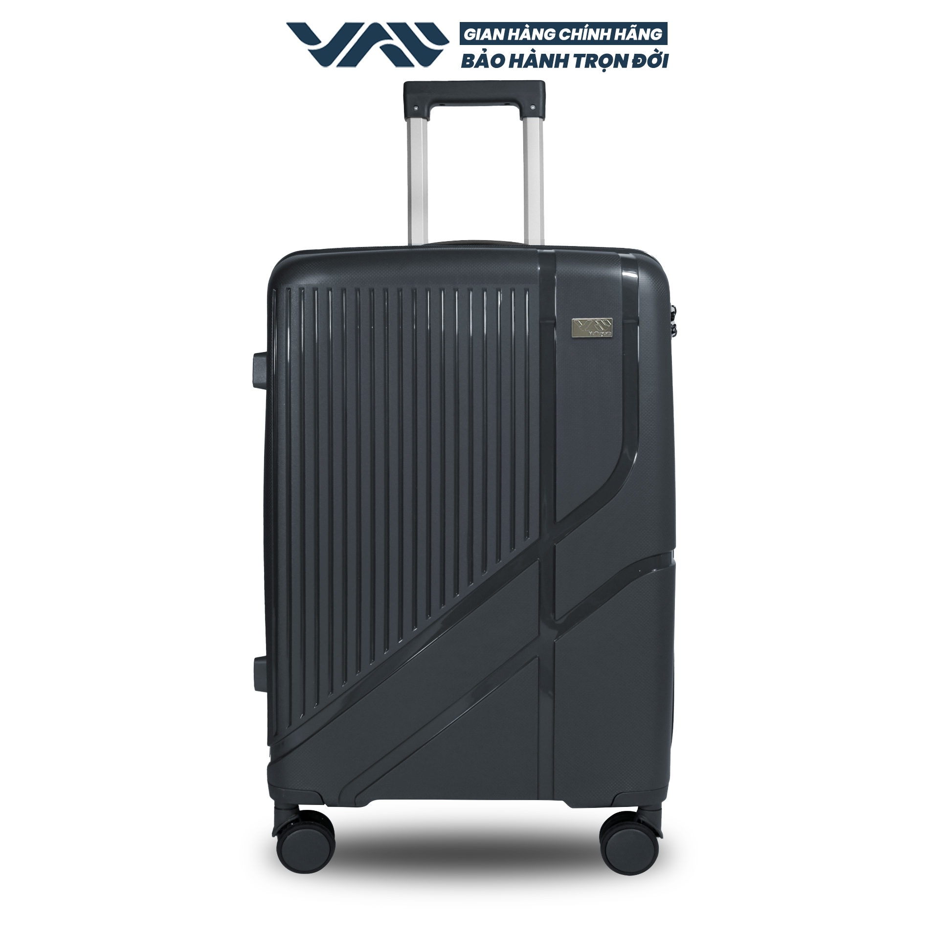 VALI DU LỊCH VALINY VNY01 NHỰA PP CAO CẤP MÀU HỒNG